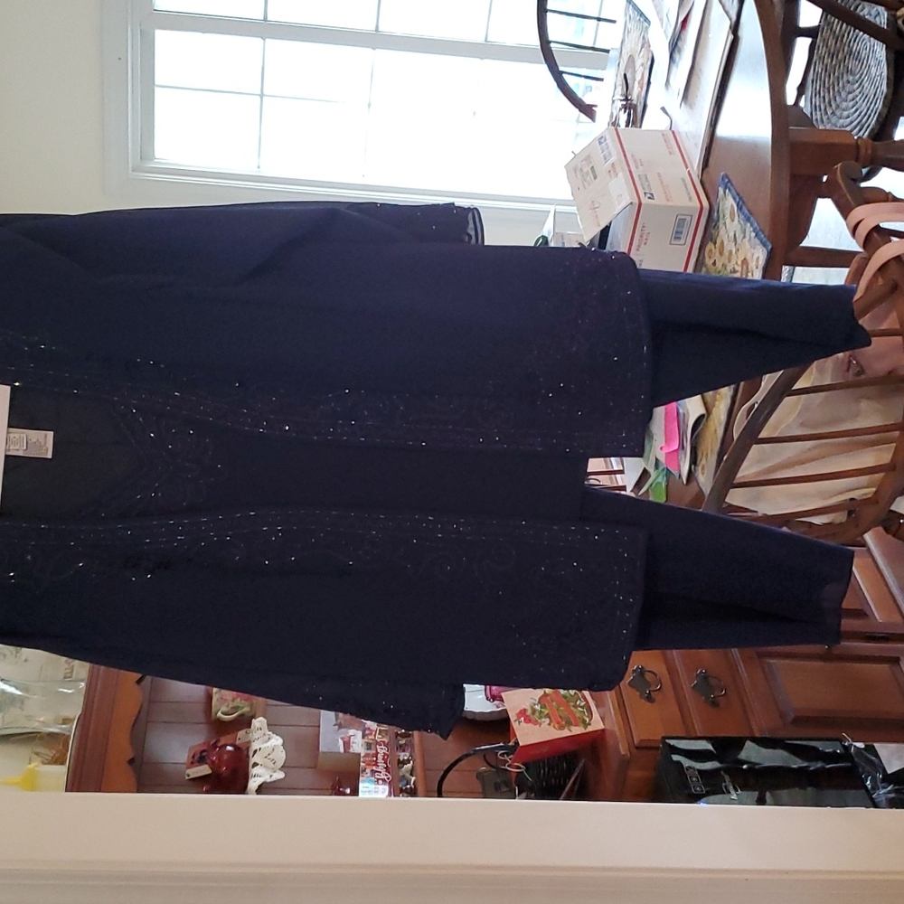 3-pc Dress Suit with sequins & beads